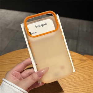 เคสโทรศัพท์แบบด้าน Candy Matte สำหรับ iPhone 17 Air 16 E 15 14 13 12 11 Pro Max Plus ป้องกันแรงกระแทก ฝาหลังแข็งใสแบบด้าน ทำจาก PC - Product Image 5