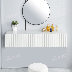 <span class=keywords><strong>Commode</strong></span> de chevet cannelée et côtelée, armoire de rangement murale suspendue, Komoda, <span class=keywords><strong>commode</strong></span> flottante - Product Image 2