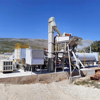 Centrale de production de bitume mobile 90TPH à vendre
