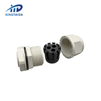 XINGTAIDA M20 multi-trous 3 noyaux protecteur de fil électrique métrique PG G NPT taille de filetage presse-étoupe en nylon