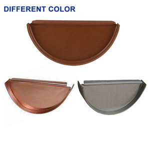 ฝาปิดรางน้ำฝนอะลูมิเนียมอัลลอยด์แบบครึ่งวงกลม ขวา/ซ้าย แบบกำหนดเอง - Product Image 3