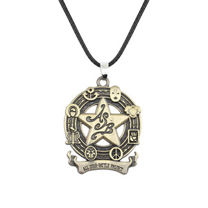 สร้อยคอคอสเพลย์อนิเมะ Jojo's Bizarre Adventure คุโจ โจทาโร่ ดิโอ แบรนโด เครื่องประดับโลหะ - Product Image 4