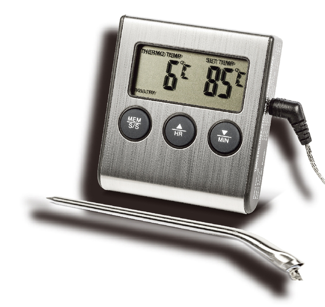 Top Seller Stainless Steel Single Probe Digital Meat Thermometer for Kitchen and BBQ Household Thermometer
