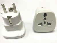 Adaptateur de prise universel AU US UK vers EU, prise murale européenne, chargeur secteur de voyage, convertisseur de prise 16A CN