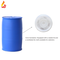 Fûts en plastique HDPE bleu de 200 litres