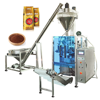 Machine d'emballage automatique haute productivité pour café moulu instantané et poudre de farine, capacités 200g, 500g, 1kg