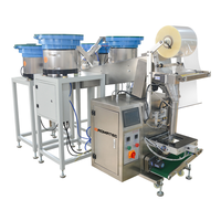 Machine d'emballage automatique Yaomatec pour vis et pièces à un ou deux compartiments, avec comptage et ensachage pour fixations et quincaillerie