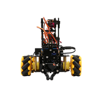 ACEBOTT ESP32 Robot Arm Car Kit 5-DOF AI Smart Robotic Vehicle WiFi APP Control Multi-Idioma Tutoriales para Arduino STEM Kit