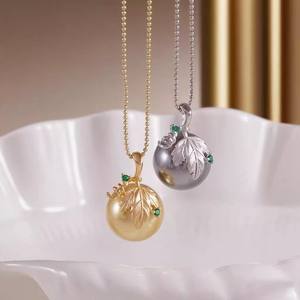 31417 Accesorios de Perlas DIY, Colgante de Plata S925, Base Vacía para Barra de 11-13mm, Artículo Dorado/Plateado para Mujer, Corte Princesa, Diseño Animal - Product Image 3