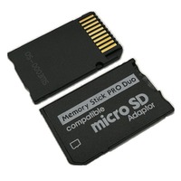 Adaptador de Micro SD Memory Stick TF a MS Pro Duo para Lector de Tarjetas MS Pro Duo de Cámara PSP