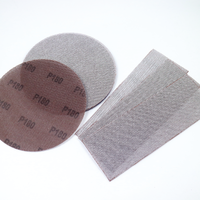 P80-P240 Kumlu Yuvarlak Zımpara Eleği 1mm Orta Boy Disk Zımpara Makinesi Boya Macunu Taşlama OEM