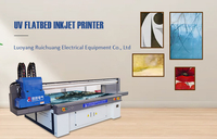 Impresora de inyección de tinta 3d plana industrial, carcasa de Metal, pintura, pila de carga, puerta