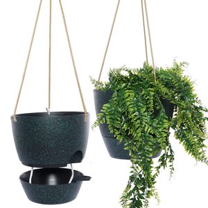 Macetas Colgantes con <span class=keywords><strong>Autorriego</strong></span> para Plantas y Flores de Interior y Exterior, Macetas Colgantes - Product Image 5
