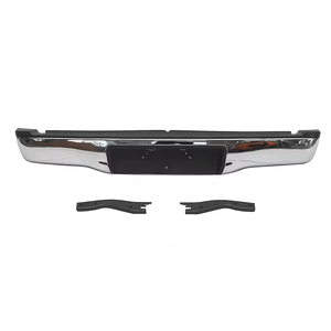 Nuevo estilo Hilux <span class=keywords><strong>Vigo</strong></span> 4X4 Bull Bar Autopartes Protector de parachoques trasero con recortes de escape Accesorios para automóviles hechos de plástico - Product Image 1