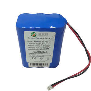 Şarj edilebilir li-ion pil paketi 11.1v 5200mah 5000mAh - Product Image 4