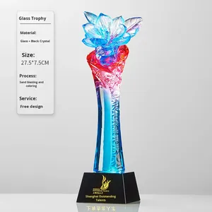 Trofeo in Cristallo Personalizzato con Incisione Gratuita, Premio in Vetro con Statua dello Zodiaco Pronto per la Spedizione - Product Image 6