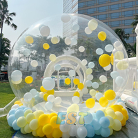 Dôme Gonflable de Fête Maison Bulle Géante Transparente Tente Bulle Gonflable Transparente Maison Ballons Bulles Gonflables