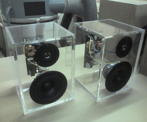Nhà Máy Bán buôn tùy chỉnh rõ ràng <span class=keywords><strong>Acrylic</strong></span> Hộp loa - Product Image 5