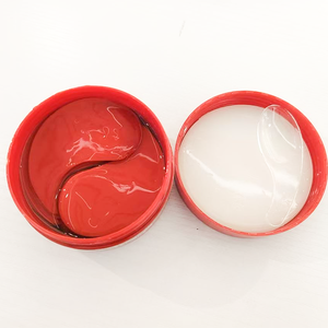 60pcs Màu Đỏ Tùy chỉnh mặt nạ mắt vá chống nhăn và chống bọng Hydrogel hyaluronic axit Collagen mắt vá - Product Image 1