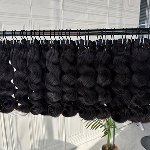 <b>Body</b> <b>Wave</b> Human Hair Bundles Raw Virgin Hair Natural Look Full Density Wholesale Supply Hair Extensions - Product Image 2