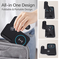 Station de Charge Sans Fil Rapide Personnalisée 10W OTP PD pour Smartphones Android, Montres Connectées (Matériau ABS+PC)