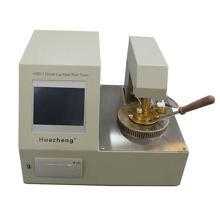 Huazheng Manufacturer Automatic Pensky-Martens abel flash point apparatus closed cup flash point analysis