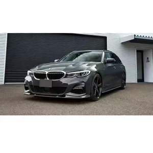 Divisor de Labios Delantero de Fibra de Carbono Estilo 3D-A para <span class=keywords><strong>BMW</strong></span> G20 Sedán G21 Wagon 320 <span class=keywords><strong>330</strong></span> 340 con Paquete M 2019-2022 Pre-lci - Product Image 6