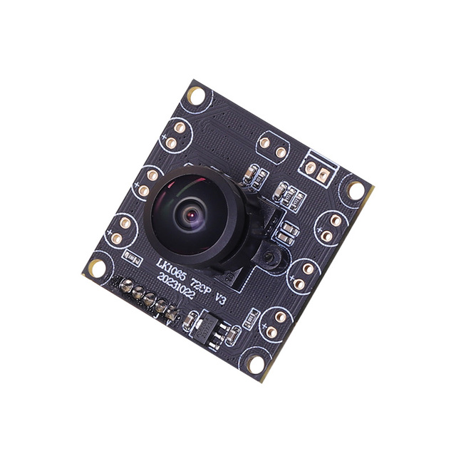 1MP USB Camera Module 1.9mm 145Degree Wide Angle Lens MJPG 720P 30fps Sensor H65 UVC Free Drive for Industrial Machine Vision