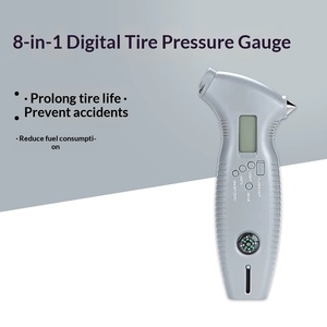 Manómetro Digital de Alta Precisión Koravo con Martillo de Seguridad y Medidor de Profundidad de Banda de Rodadura para Emergencias en el Automóvil - Product Image 2