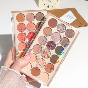 Venta al por mayor 18 colores carnaval <span class=keywords><strong>paleta</strong></span> <span class=keywords><strong>de</strong></span> <span class=keywords><strong>sombras</strong></span> <span class=keywords><strong>de</strong></span> ojos multicromo sombra <span class=keywords><strong>de</strong></span> ojos prensado bajo moq <span class=keywords><strong>paleta</strong></span> <span class=keywords><strong>de</strong></span> <span class=keywords><strong>sombras</strong></span> <span class=keywords><strong>de</strong></span> ojos personalizada - Product Image 5