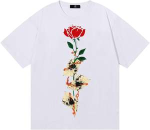 T Shirt Tees Oversized Creative Graffiti Chemises à manches courtes Summer Casual Rapper Streetwear Y2k Tops T-shirt pour homme - Product Image 2