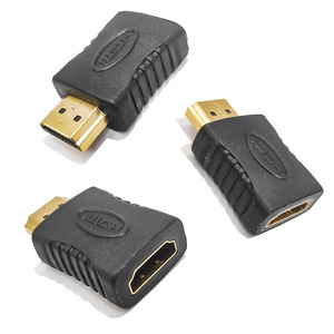 Adaptador HDMI macho a hembra 1080P chapado en oro para Switch <span class=keywords><strong>Xbox</strong></span> One PS4 PS3 y PC, <span class=keywords><strong>precio</strong></span> más barato de fábrica - Product Image 4