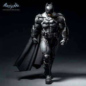 En stock, figurine d'action originale INART Bat: <span class=keywords><strong>Arkham</strong></span> Origins Bat--man à l'échelle 1/12, jouet de collection, cadeau - Product Image 1