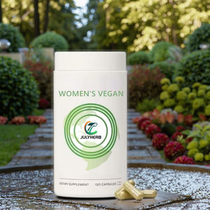 Julyherb Gold Standard 120cps Vegan Ashwagandha Extract Mistura de vitamina para o crescimento do cabelo puro Suplemento Vegetal Extrato das Mulheres - Product Image 1