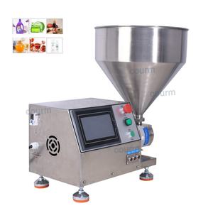 กึ่งอัตโนมัติความหนืดสูงครีมแกงวางฟอยแกร butter ถั่วลิสงโยเกิร์ตวุ้นมะเขือเทศพริกไทยวางเครื่องบรรจุยา - Product Image 2