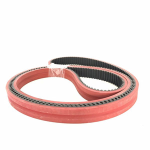 Courroie synchrone en PU HTD3M/5M/8M avec âme en fil d'acier, courroie de transmission industrielle à dents circulaires, longueur et largeur personnalisables, garantie de 3 ans - Product Image 3