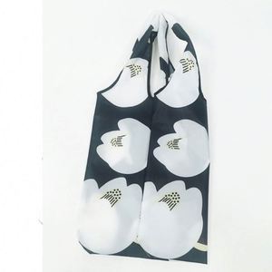 Bolsas de Compras Plegables Resistentes y Lavables, Bolsas de Mano Plegables Reutilizables de Poliéster Rpet 210D - Product Image 4