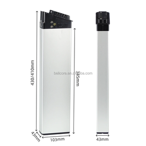 Batterie de vélo pliable 36V 13Ah 15Ah 17.5Ah DCH-006 compatible avec YOLOway F10 Fiido M1 Engwe-ENGINE <span class=keywords><strong>LANKELEISI</strong></span> <span class=keywords><strong>XT750</strong></span> E-Bike - Product Image 1