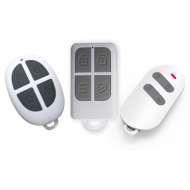 For 433mhz Plastic Burglar Alarm Security Wireless Remote Control with CE Certification