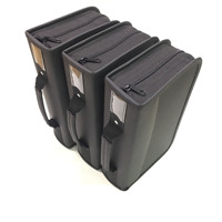 Guangdong Fabricant 96 Capacité DVD CD Disque Sac Titulaire VCD Portefeuilles Blu-ray Media Case Support De Stockage Organisateur Portefeuille