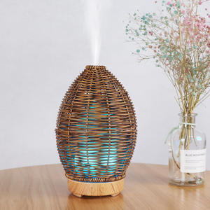 เครื่องกระจายกลิ่นอโรมาอัลตราโซนิกขนาดเล็ก 100 มล. พร้อมไฟ LED สำหรับใช้ในบ้าน เครื่องเพิ่มความชื้นแบบพ่นหมอก ใช้พลังงานจาก USB - Product Image 1