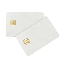 Carte à puce externe vierge personnalisable NFC RFID Communication 125kHz pour le paiement d'hôtel cartes à puce IC à contact imprimables thermiques