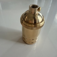 Douille de lampe E27 en laiton style antique sans interrupteur pour suspension industrielle, accessoires d'éclairage