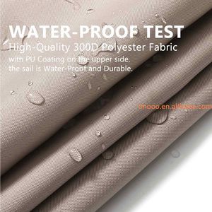 Prix usine 2x2m maison <span class=keywords><strong>moderne</strong></span> carré soleil voile ombre haute densité polyéthylène auvent tissu Patio extérieur auvent jardin couverture - Product Image 3