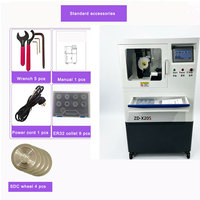 Affûteuse d'outils CNC ZD-X20S avec serrage pneumatique pour l'affûtage de fraises, fraises à bout sphérique, forets hélicoïdaux et outils de chanfreinage
