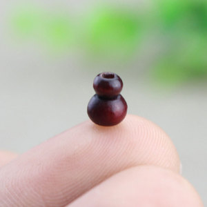 <b>Red</b> Wooden Beads 4 5mm Round Dyed Loose Beads For <b>Bracelet</b> Making DIY Spacer Beads 15g Approximately 280 Pieces - Product Image 3