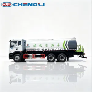 Camion arroseur multifonctionnel Dongfeng 6×4 19,7 m³ avec canon à eau haute pression de 30 m pour le lavage des routes municipales - Product Image 4