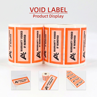 Etiqueta redonda vacía, pegatina personalizada, garantía a prueba de manipulaciones, holograma, papel de aluminio, tapa de botella, Rollo adhesivo de seguridad