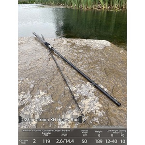Ensemble de leurres Little Yellow Duck Thunder Rod avec moulinet <span class=keywords><strong>à</strong></span> tambour métallique, <span class=keywords><strong>canne</strong></span> <span class=keywords><strong>à</strong></span> <span class=keywords><strong>pêche</strong></span> en carbone ultra-légère XH pour la <span class=keywords><strong>pêche</strong></span> au snakehead - Product Image 4