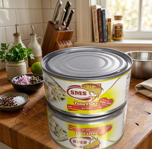 Deliciosas hojuelas de atún en aceite 170gr, ricas en proteínas y omega 3, listas para comer, mariscos de Manado, Indonesia, benefician la salud del corazón y el cerebro. - Product Image 4